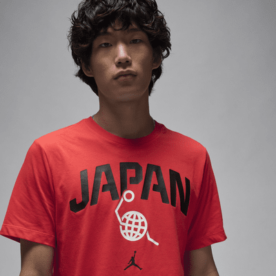 Japan Men's Jordan Basketball T-Shirt. Nike JP